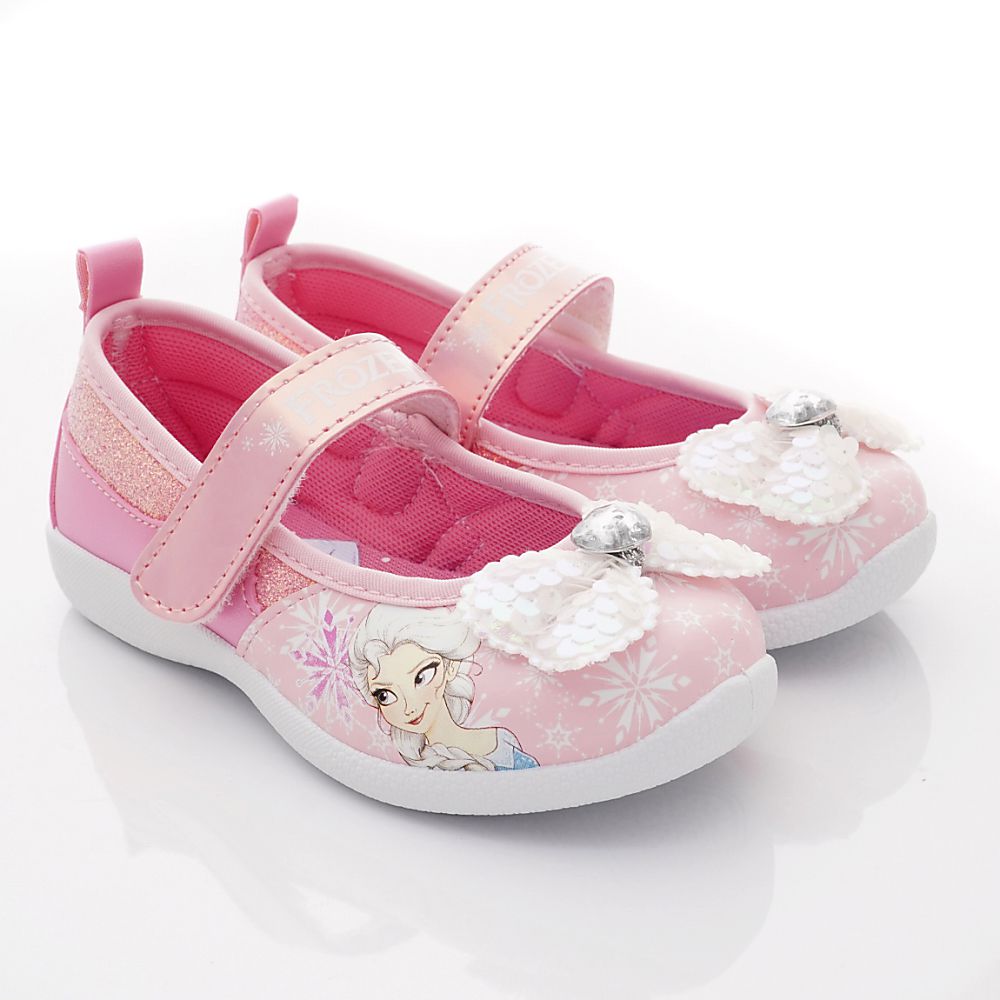 冰雪奇緣 - 台灣製冰雪奇緣公主鞋(中小童段)-休閒鞋-粉