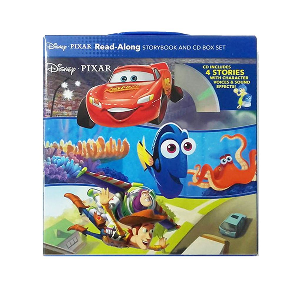 迪士尼系列CD有聲書-Disney‧Pixar Read-Along Storybook and CD Box Set 迪士尼皮克斯CD有聲套書