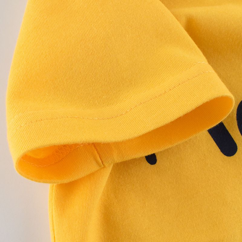 純棉短袖上衣-草莓-粉色