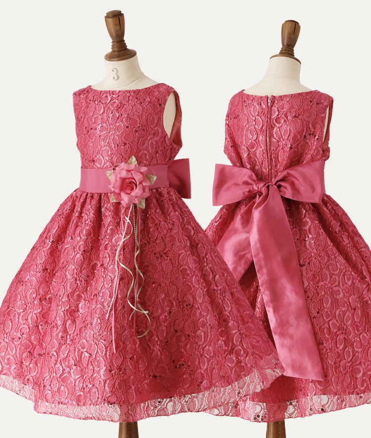 日本 Catherine Cottage - 浪漫蕾絲綁帶澎澎裙洋裝/小禮服-薔薇蕾絲-寶石藍