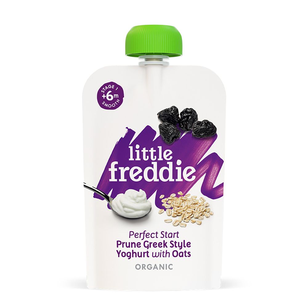 little freddie - 小皮李子燕麥優格-6個月食用-100g