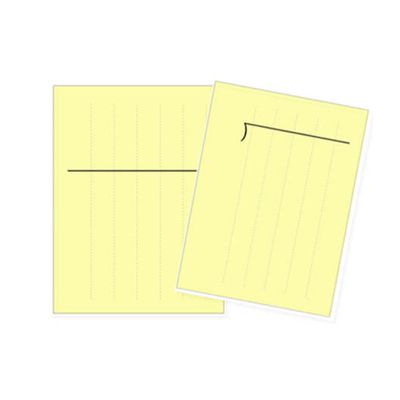 韓國文具連線 - 數學學習便利貼-加減乘法+除法用-各1本100張,共2本200張