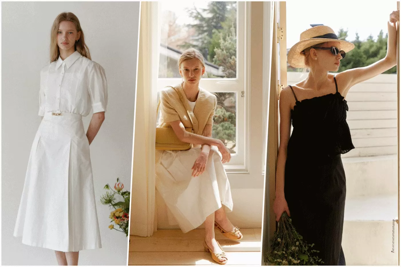 韓國 ANDYOUBROWN - 質感小釦泡泡袖襯衫-象牙白 (FREE)