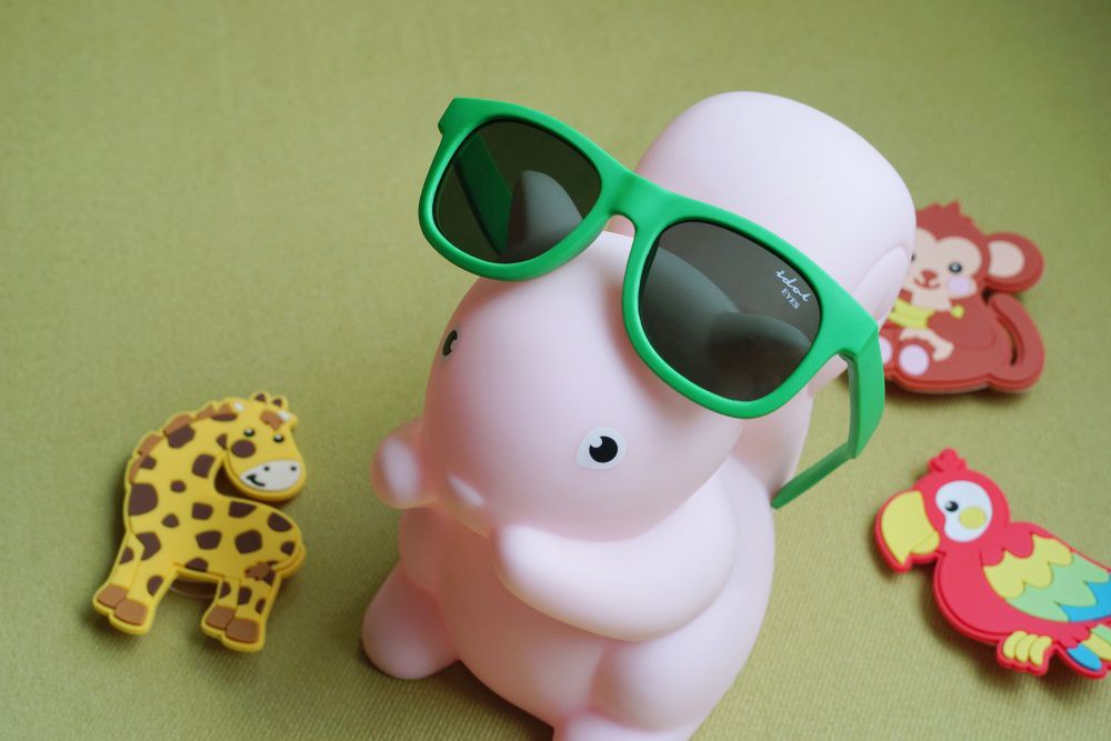 澳洲 Idol EYES - 兒童太陽眼鏡-簡約時尚系列Classic-綠色 (2-5歲兒童款)