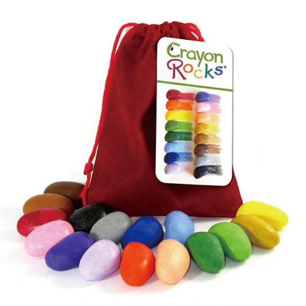 美國 Crayon Rocks 酷蠟石 - 酷蠟石16色 隨身袋