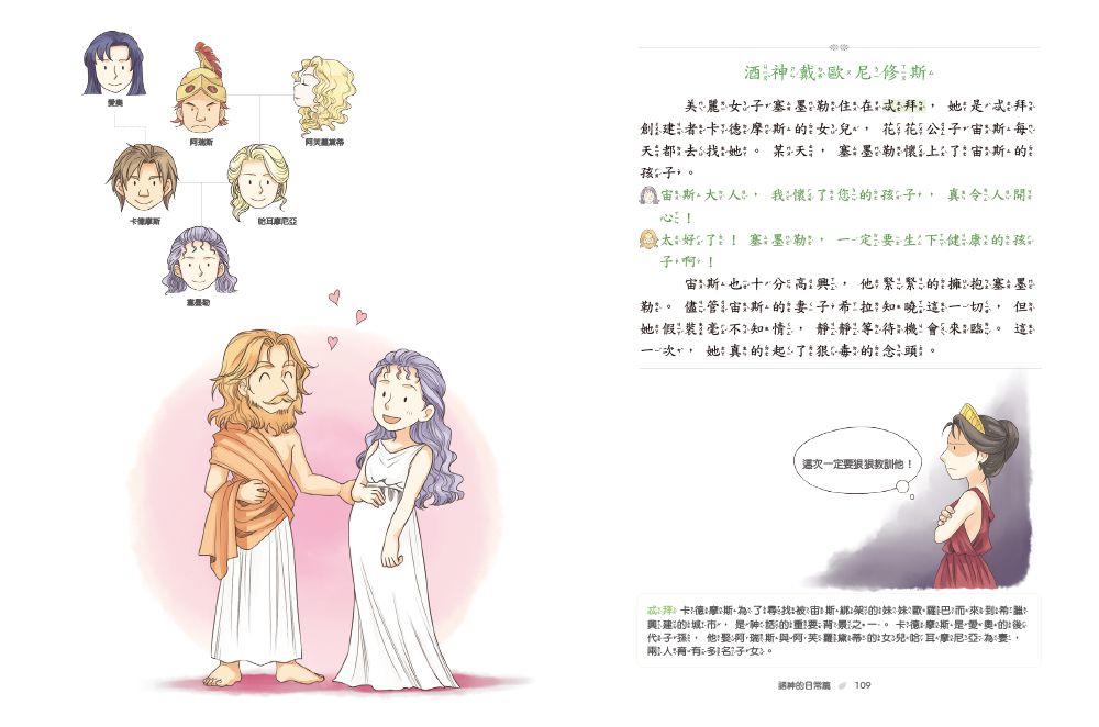 希臘羅馬神話故事：諸神的日常篇-8-12歲