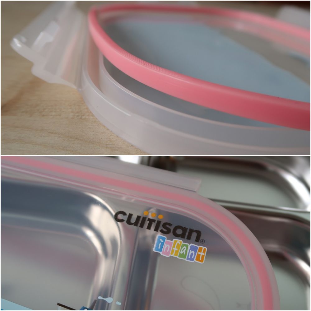 分隔不混味！韓國 Cuitisan 酷藝師保鮮盒 可微波的不銹鋼！