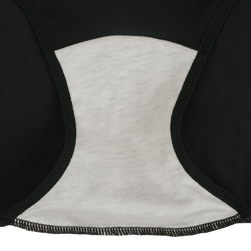 akachan honpo - 半截式內衣-具哺乳功能&內褲組-黑色