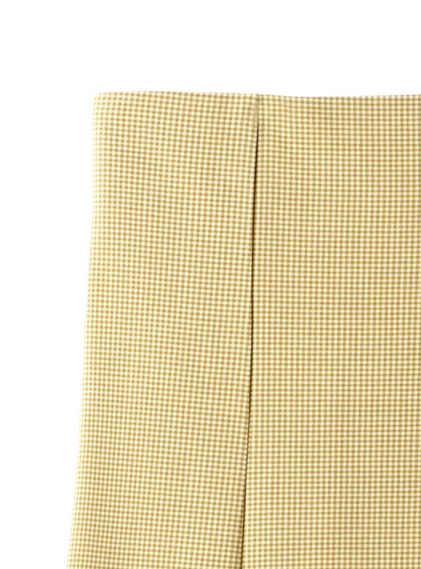 日本 GRL - 後腰綁帶設計修身魚尾長裙-蘋果綠