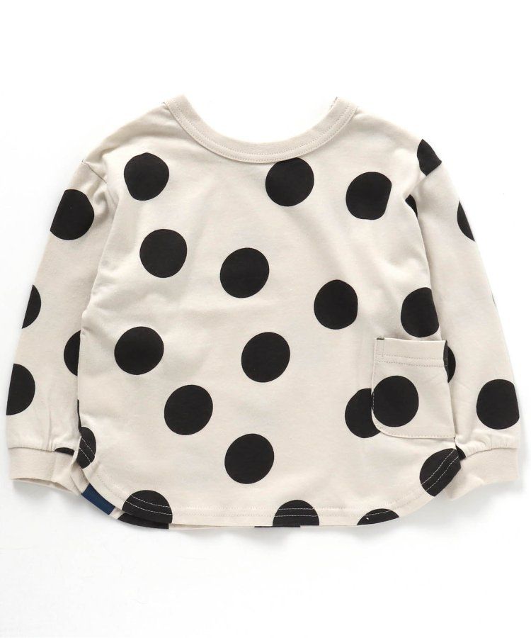 日本 BREEZE - 正反OK！圓領百搭長袖大學T-橫條紋-黑白