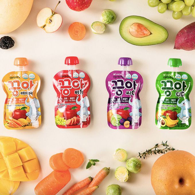 ivenet-艾唯倪 - 蔬果泥A 柳橙胡蘿蔔風味_12Ｍ以上-80g/包-80克