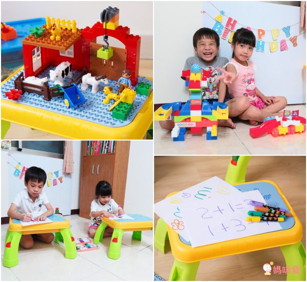 3 in 1 益智積木學習桌 ✖ 軌道滾球積木【獨家現省優惠】↗