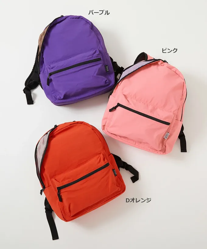 日本 devirock - 飽和色輕量舒適大容量休閒背包-橄欖綠 (約28x37x12cm)