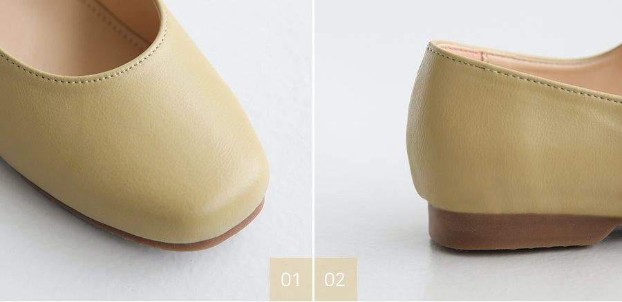 韓國 Dangolunni - 甜美百搭娃娃鞋-黑