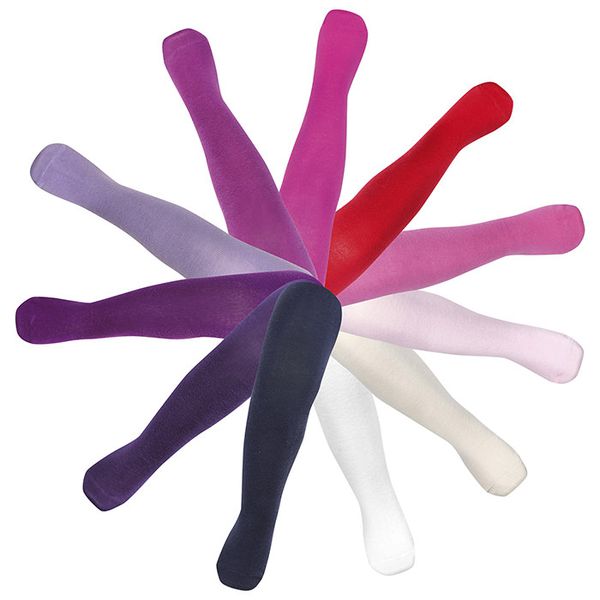 英國 JoJo Maman BeBe - 柔細寶寶兒童內搭褲襪/保暖襪-桃紅