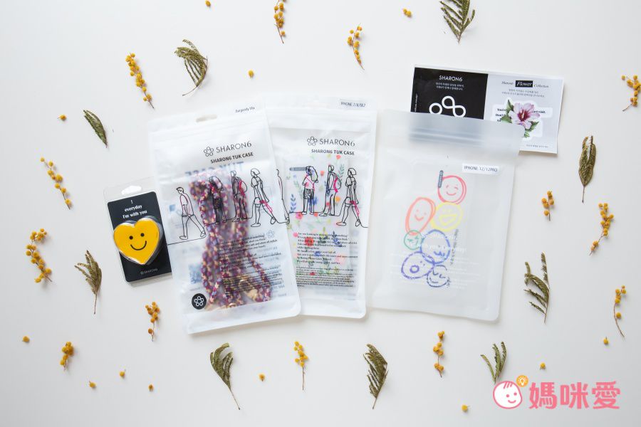 韓國 SHARON6 - 卡夾式防摔手機殼-彩虹表情 (iPhone-12/ 12 Pro)