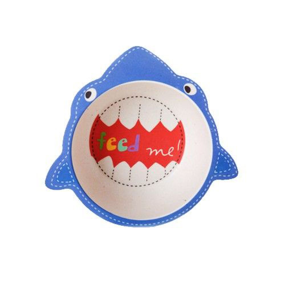 coeco - 竹纖維動物造型兒童碗-鯊魚