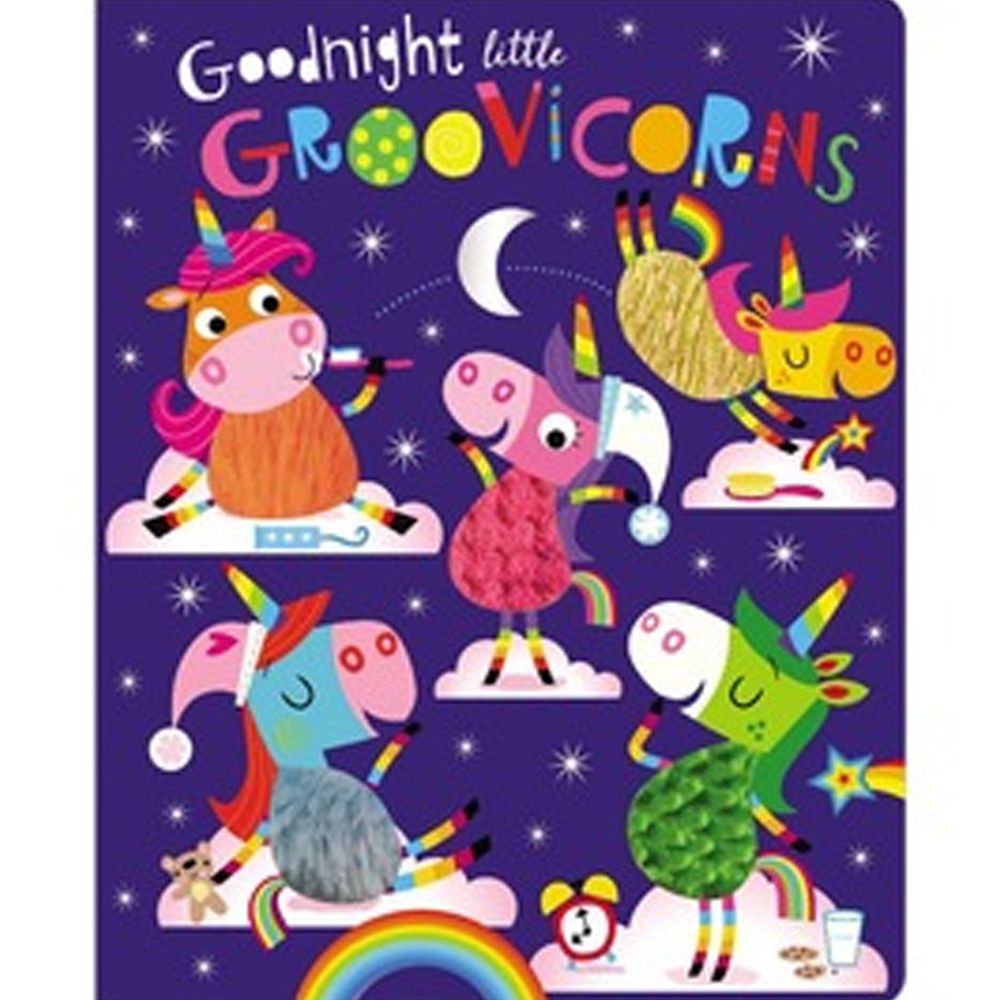 Goodnight Little Groovicorns 晚安小小獨角獸（觸摸書）