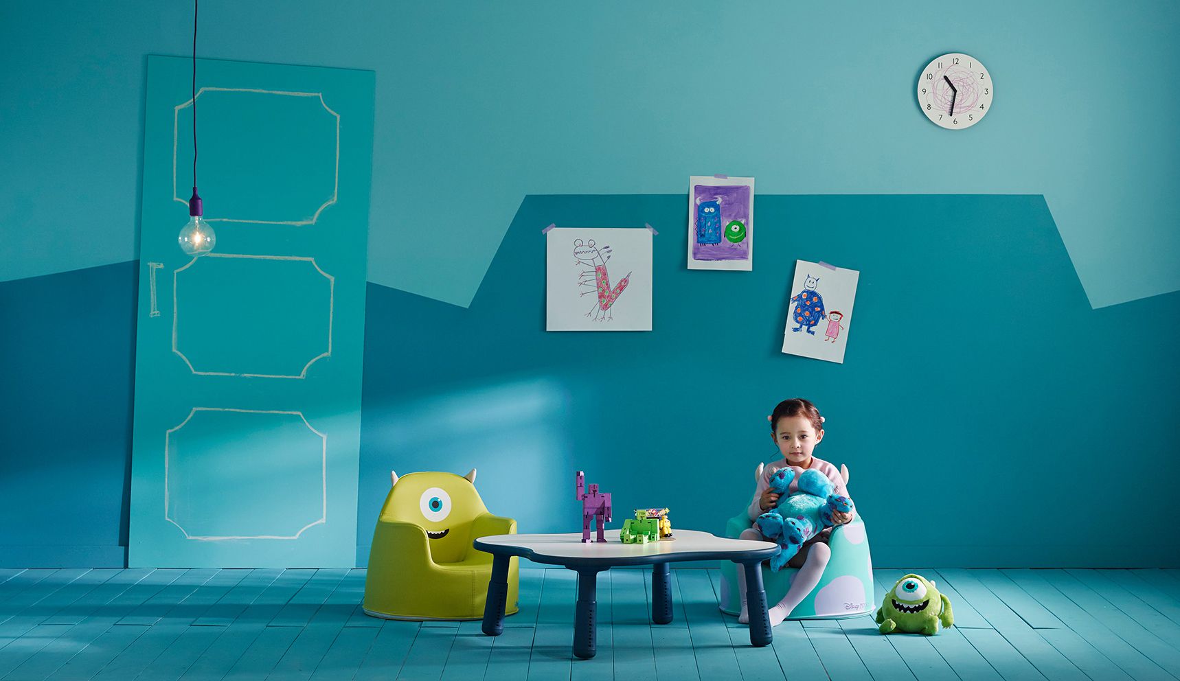 iloom怡倫家居 - ACO小沙發(媽咪抱抱椅)/兒童沙發-童話系列-寶拉白熊