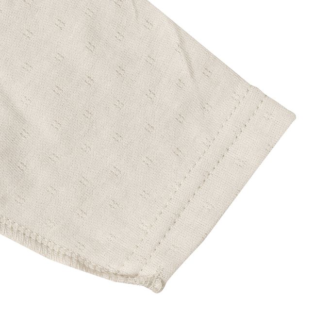 akachan honpo - 長袖圓領上衣2件組-蓬鬆棉 星星&企鵝-灰色