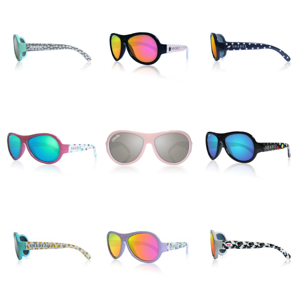 買一送一！瑞士 SHADEZ 親子時尚太陽眼鏡 ✖ 抗藍光眼鏡 ☀