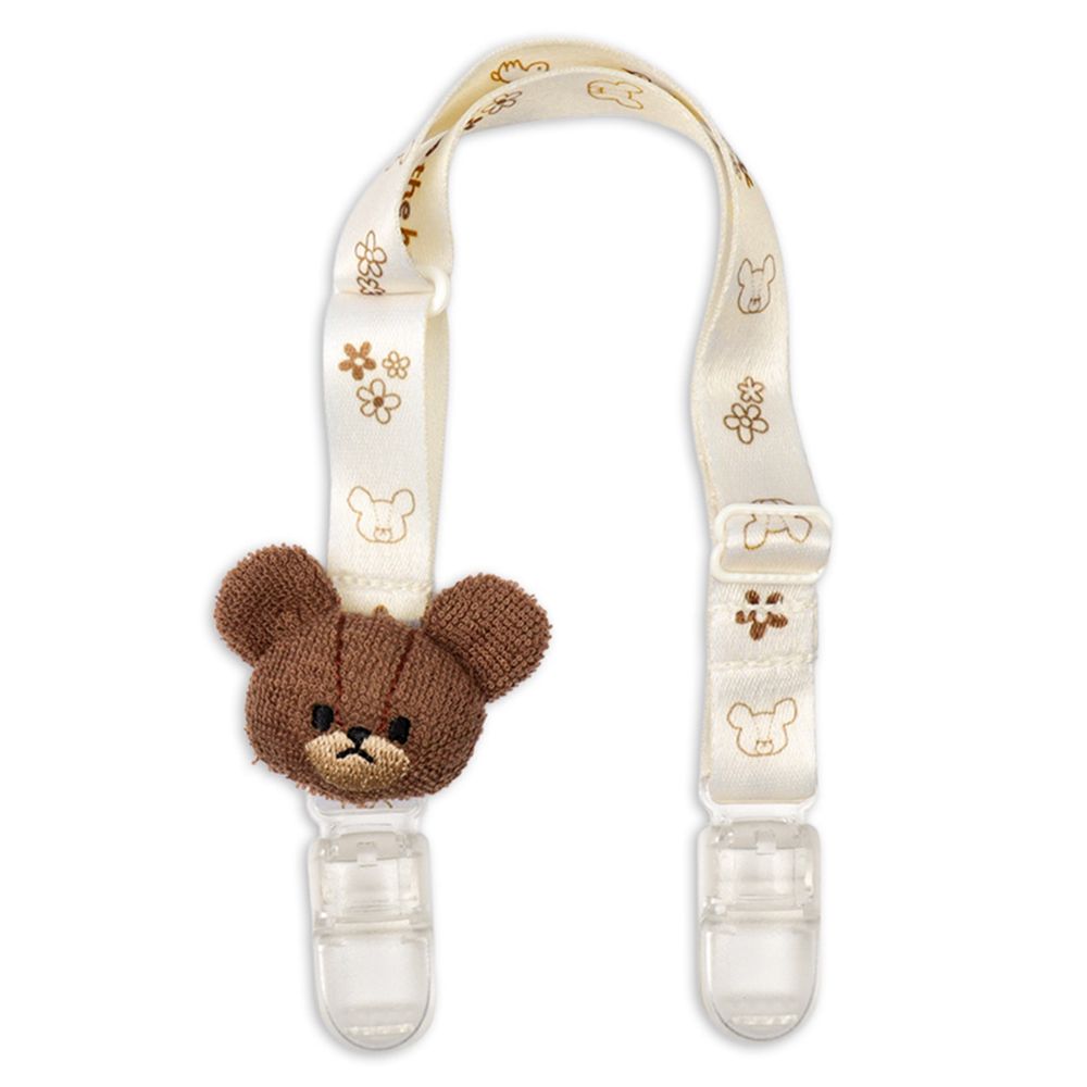 多功能夾-小熊學校-象牙白色