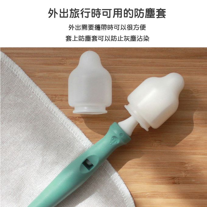 正韓 hibee - 極細緻奶嘴/奶瓶/杯蓋螺旋/各種細縫 海綿隙縫刷 (5入組)-HFB001