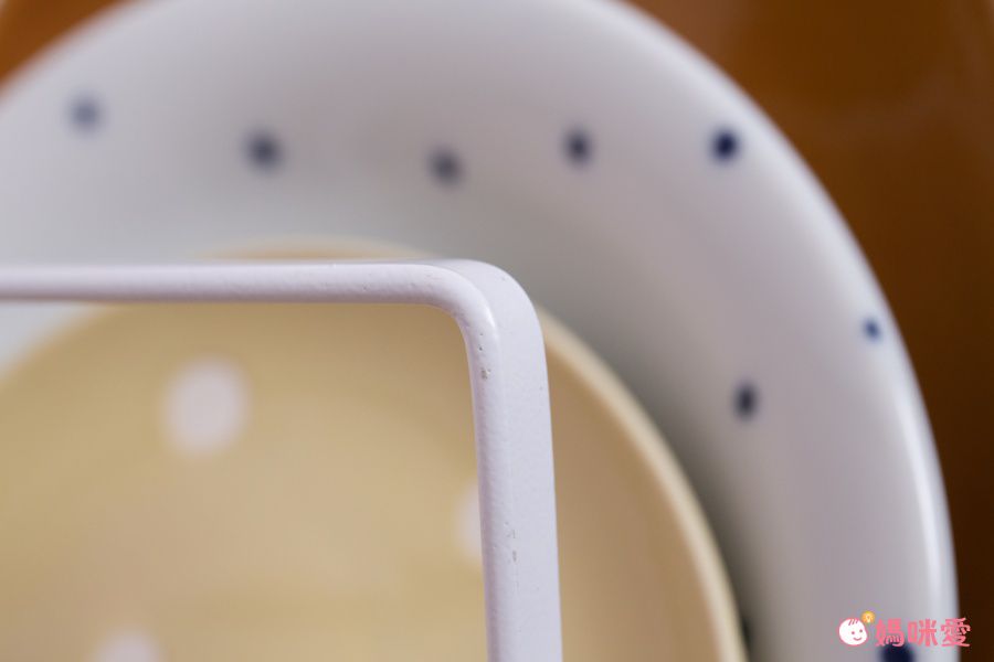 日式廚房碗盤收納架-H型-黑色