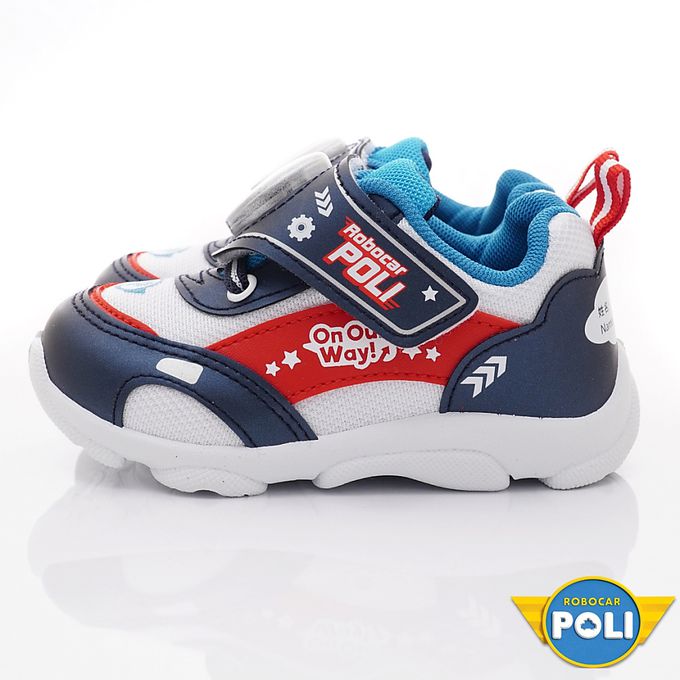 POLI電燈運動鞋-POKX34126藍(中小童)-運動鞋-藍