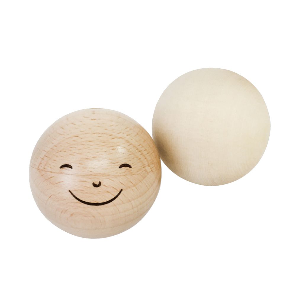 上誼文化 - 天然原木嬰幼系列-微笑木球組