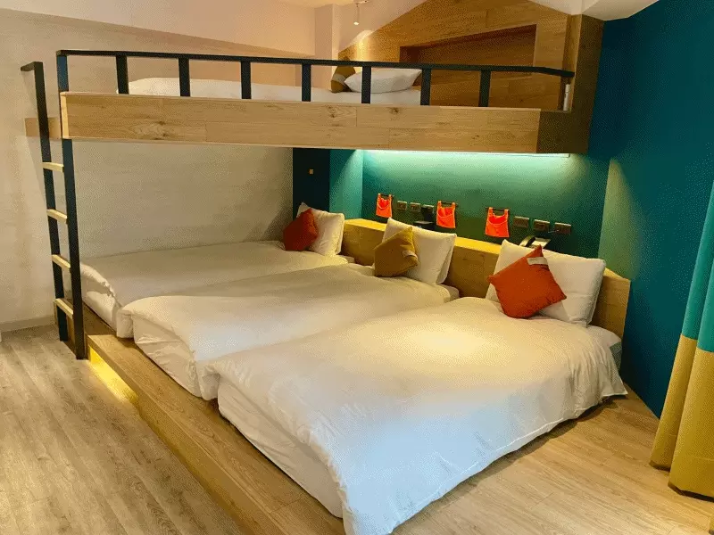 花蓮【悅樂旅店】3折起★再送樂園門票！