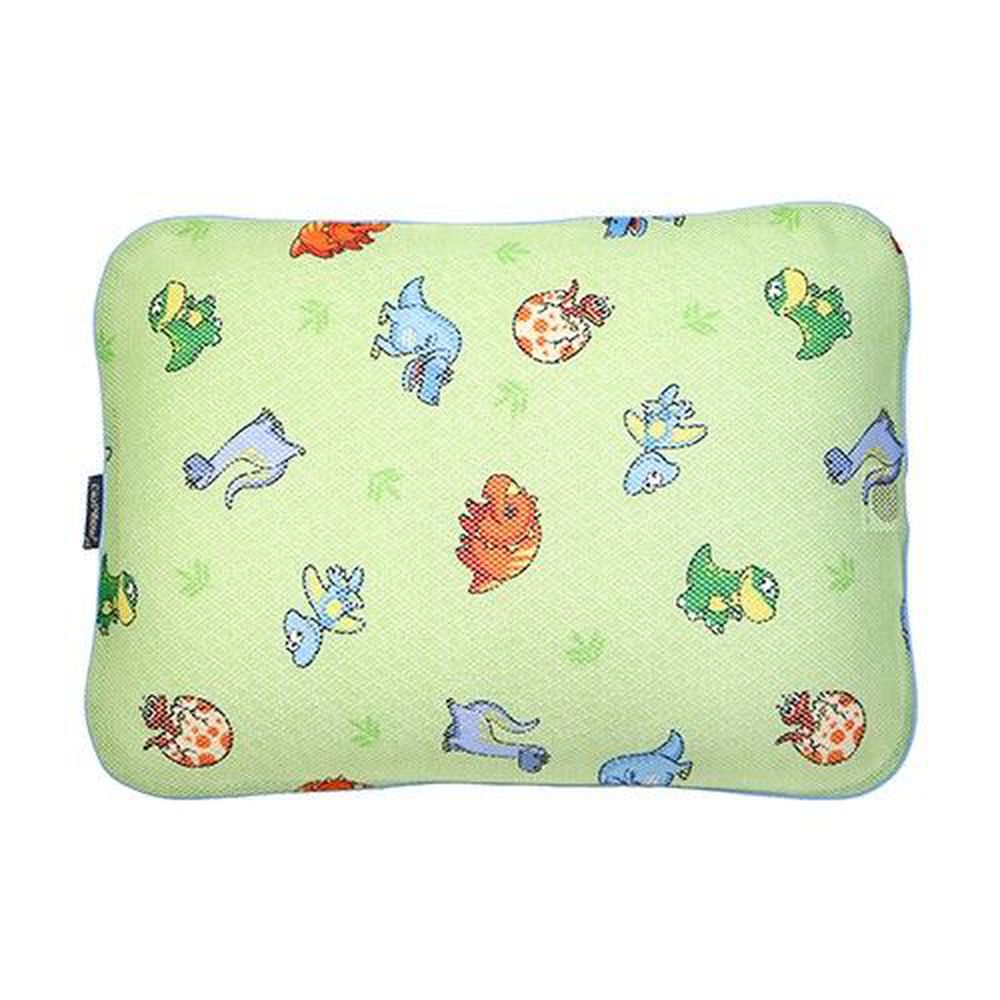 韓國 GIO Pillow - 超透氣防螨兒童枕頭-單枕套組-恐龍寶貝 (L號)-2歲以上適用
