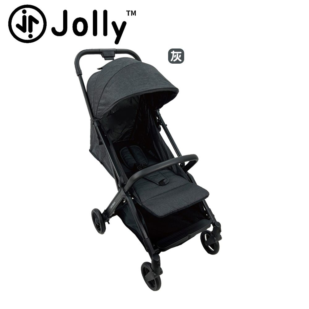 英國 JOLLY - matrix自動收折嬰兒手推車-灰