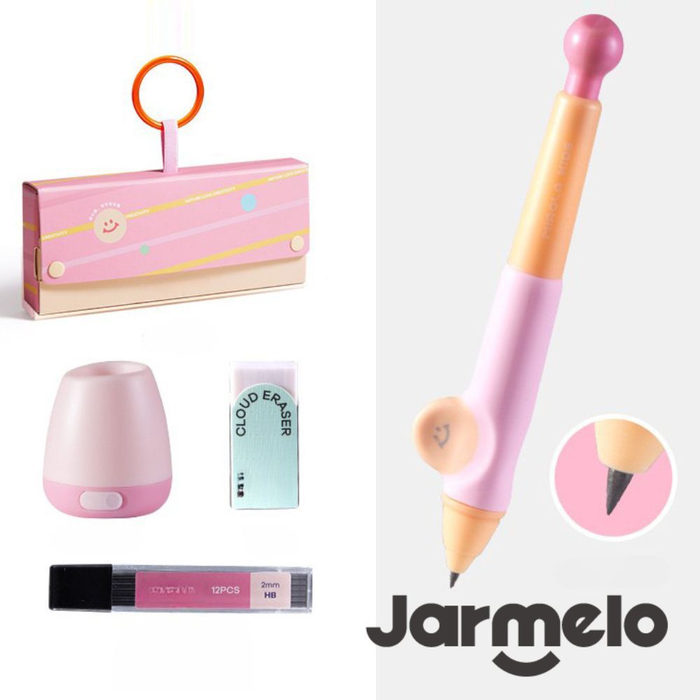 WOW好握舒姿自動鉛筆組（HP-2mm）粉紅色 JA97113-粉紅色