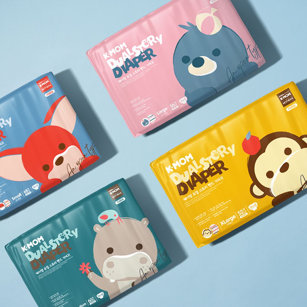 頂級超薄瞬吸紙尿布(箱購)