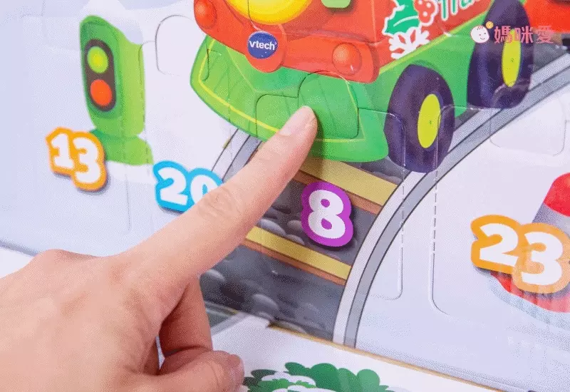 Vtech - 【全網最低】聖誕倒數月曆-嘟嘟火車款