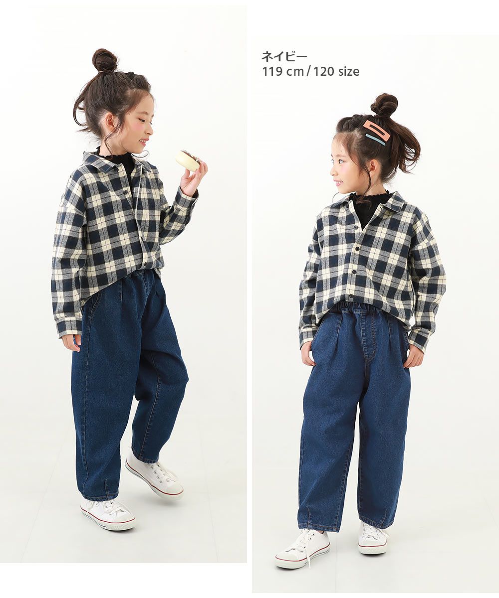 日本 devirock - RAKU DENIM 舒適丹寧褲-寬版廓形-刷白