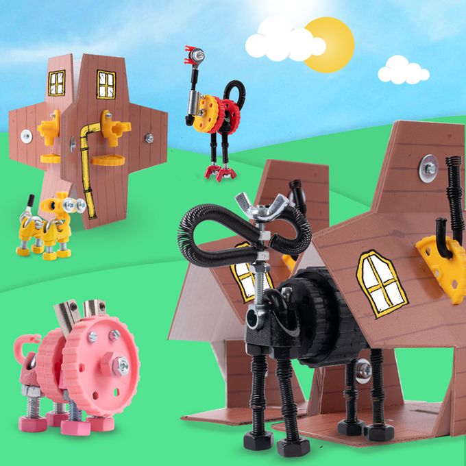 以色列 theOffBits - 機械積木-農場遊戲盒