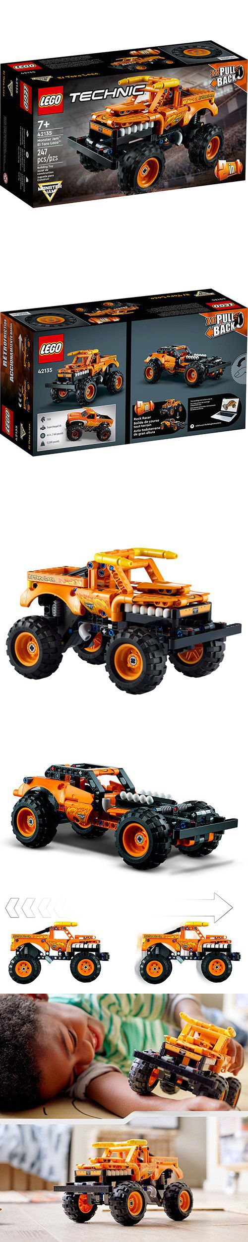 樂高 LEGO - 樂高積木 LEGO《 LT42135 》科技 Technic 系列 - Monster Jam El Toro Loco-247pcs