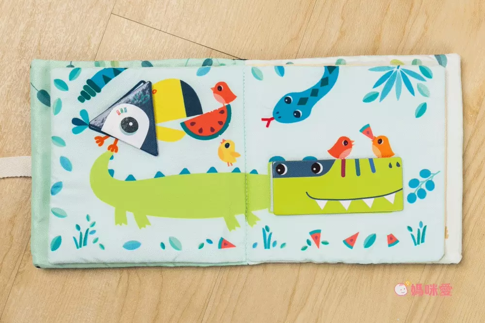 刺激五感【 比利時 Lilliputiens 】新生兒玩具｜寶寶布書