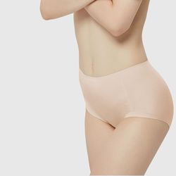 超勁氧 Supercare - 日用時尚款 高腰 抑菌生理褲-膚色