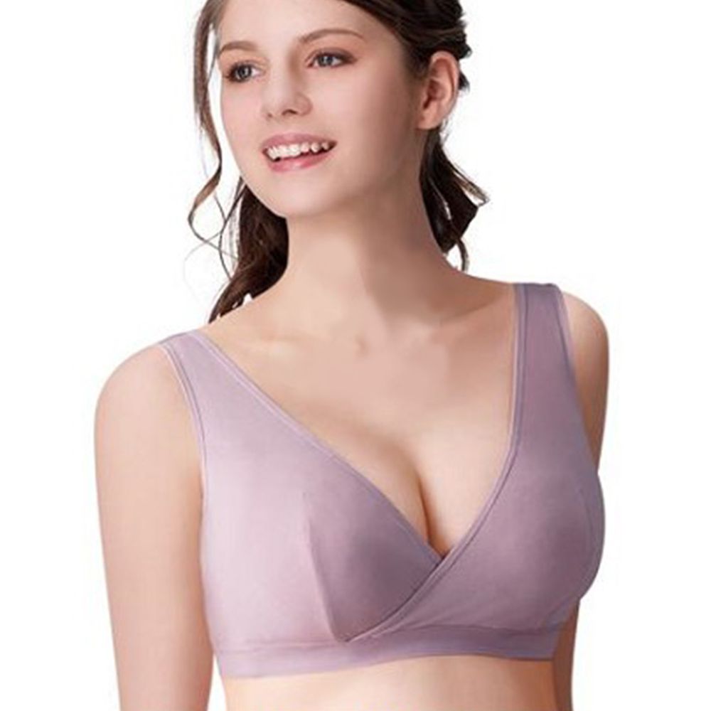 日本 Combi - Cupro 運動風哺乳內衣/胸罩-紫色