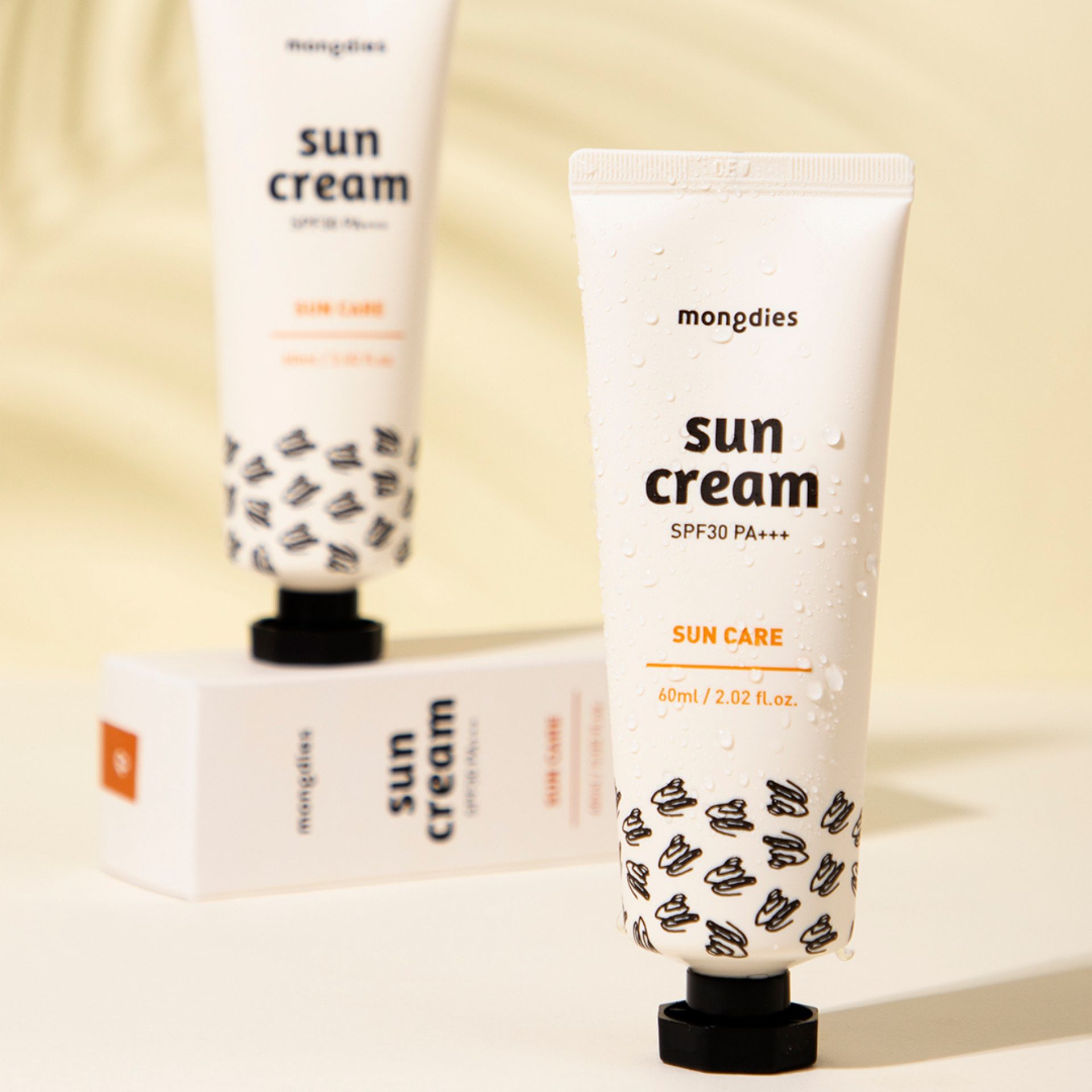韓國 mongdies - 神經醯胺寶寶保濕防曬乳SPF30-60g
