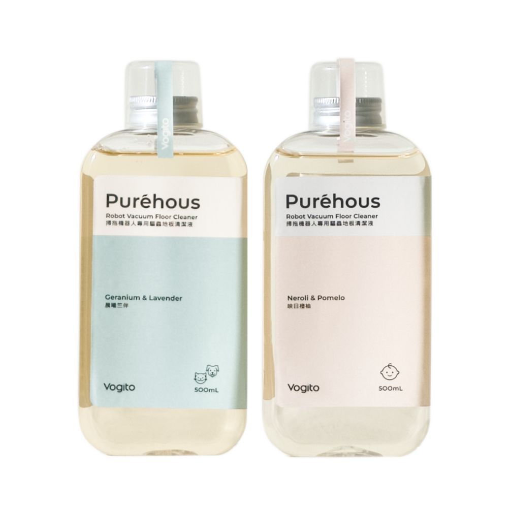 Vogito 好日照｜Puréhous 掃拖機器人專用地板清潔濃縮液 500ml