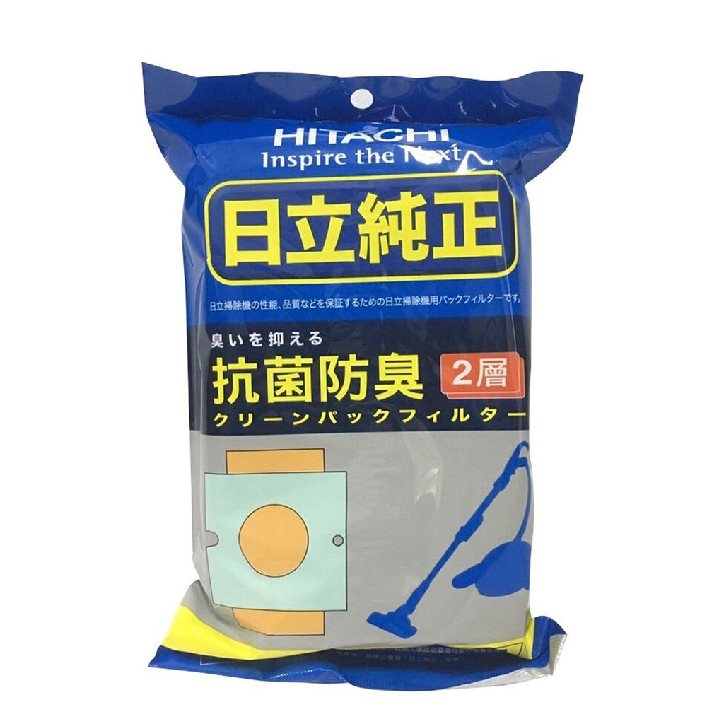 HITACHI 日立 - 日立吸塵器 專用集塵紙袋 (1包5入) CVP6