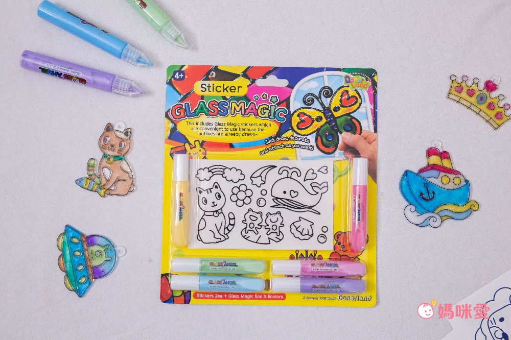 【韓國 Donerland 】魔法玻璃彩繪膠， 零技巧手作DIY
