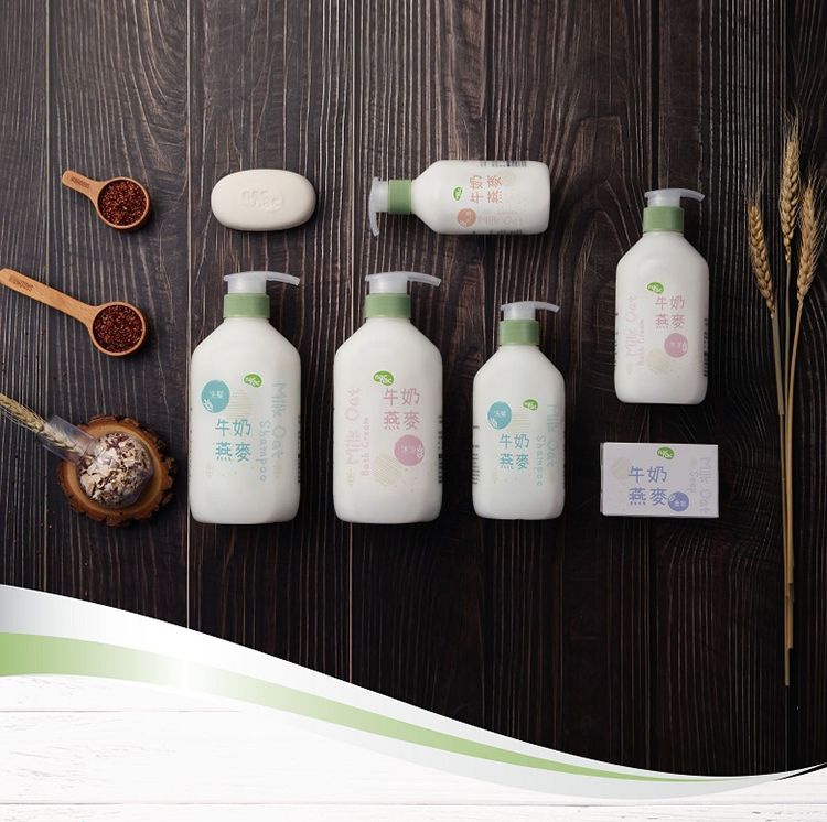 nac nac - 牛奶燕麥洗髮乳680ml