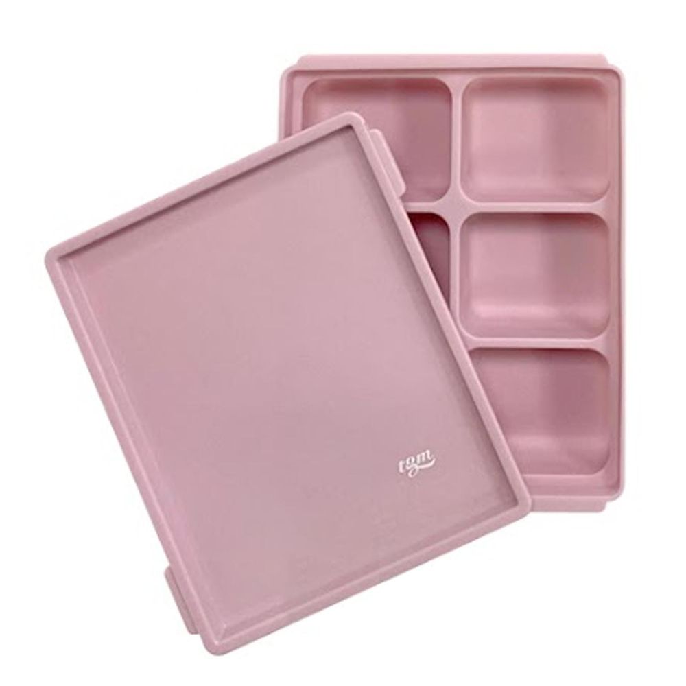 TGM - 粉彩 白金矽膠副食品冷凍儲存分裝盒 (L - 薰衣草紫)
