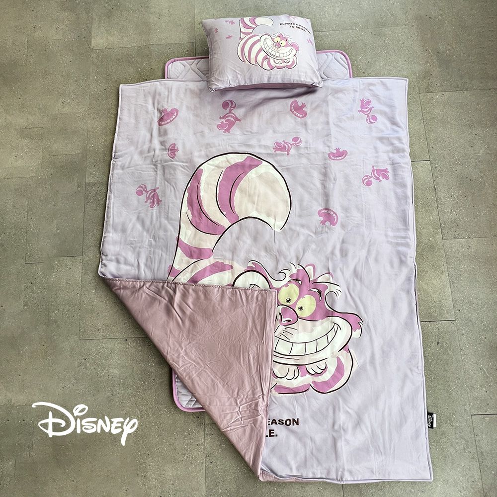 Disney 迪士尼 - 迪士尼天絲兒童三合一睡墊-紫色柴郡貓