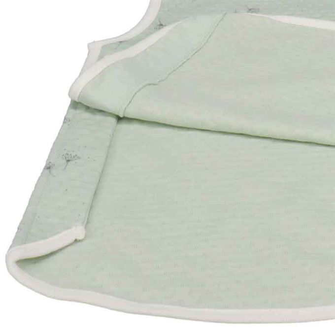 akachan honpo - 頂級合身防踢被-淺綠色 (50~60cm)